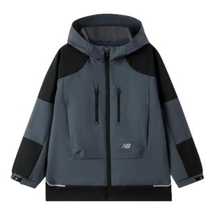 New Balance nb童装儿童男女秋冬新款加绒保暖外套夹克ND7AF3Z153