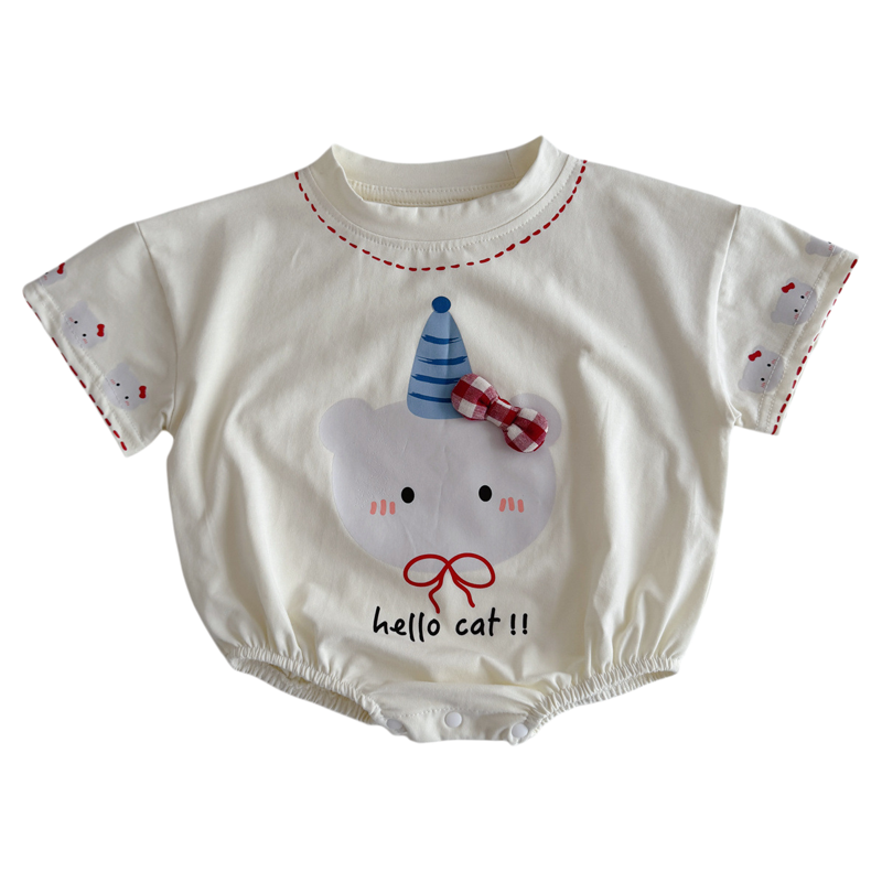 婴幼儿夏季薄款衣服超萌