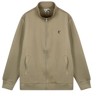 乔丹外套男装2026春夏季新款立领开衫夹克宽松上衣官方正品运动服