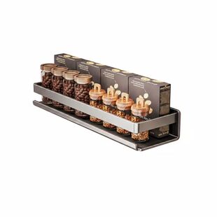 厨房置物架多功能用品调料架壁挂式免打孔调味料架调味品墙面家用
