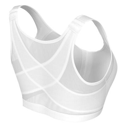 一片式前开扣无痕光面胸罩