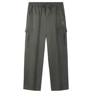 骆驼男装工装裤男女运动秋冬情侣款梭织长裤防泼水休闲户外登山裤