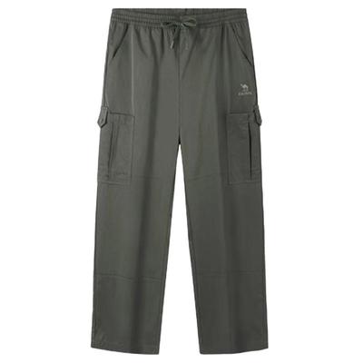 骆驼男装工装裤男女2025秋冬情侣款梭织长裤防泼水休闲户外登山裤