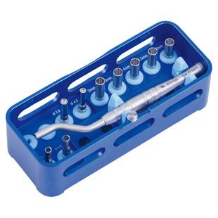 长沙天天牙科种植内提升工具可换头带定位环套装上颌窦提升工具盒