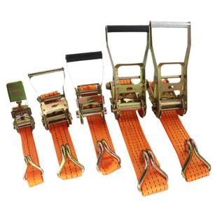 货车紧绳器拴紧器货物捆绑带棘轮拉紧器短头半套固定锁紧器带钩子