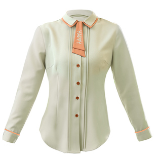 衣研堂蛋糕奶茶店工作服长袖女秋冬服务员咖啡厅西餐厅餐饮店服装