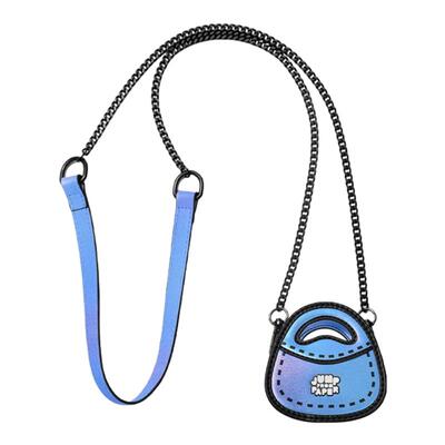 JumpFromPaper胖胖鱼多功能耳机包小挂包迷你钥匙女时尚单肩包JFP