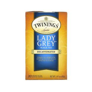 香港直发川宁,伯爵夫人红茶,脱因,20 茶包,1.41 盎司(40 克)