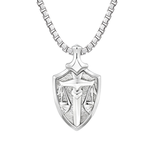 AWNL北欧M陨石十二星座项链男款摩羯座小众新年礼物送男友