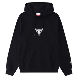 【男生礼物】卫衣罗斯球衣退役公牛队厚实保暖百搭连帽上衣男MN