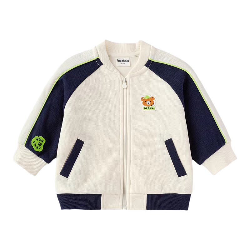巴拉巴拉儿童外套宝宝春季棒球服
