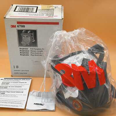 3M 6700 FULL FACEPIECE REUSABLE RESPIRATOR MASK SIZE SMALL