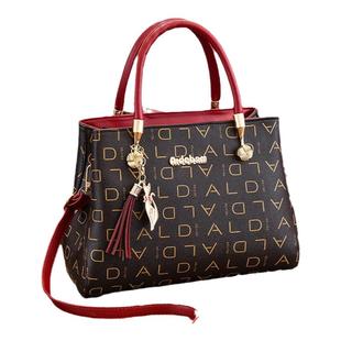 女士包包2025春夏新款中年女包妈妈包时尚百搭婆婆单肩斜挎手提包