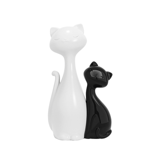 创意猫咪摆件客厅轻奢高档酒柜电视柜玄关餐边柜装饰品高级感小众