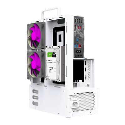 巧美小机箱Q40开放式机箱机架itx主板电脑水冷台式桌面机箱主机