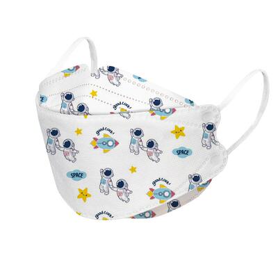 新国标儿童口罩3d立体柳叶型防护