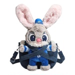 朱迪尼克毛绒包包秋冬斜挎包疯狂动物城兔子警官可爱玩偶单肩包