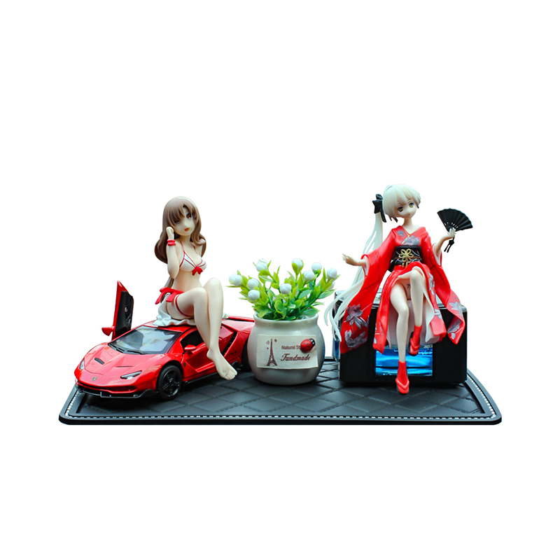 穹妹車載香薰中控臺裝飾汽車擺件卡通動漫手辦美少女創(chuàng)意車內(nèi)用品