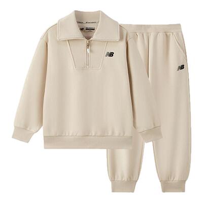 New Balance nb童装儿童男女休闲运动卫衣长裤两件套装ND2PF31123