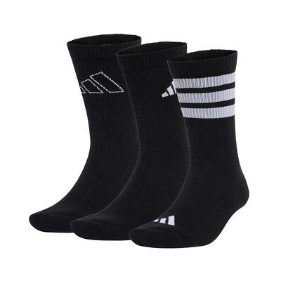 Adidas阿迪达斯男袜女袜2025秋季新款LOGO PACK 3PP中帮袜JI6315