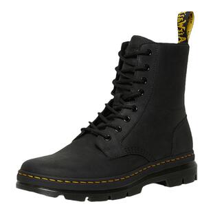 Dr.Martens马丁博士Combs英伦春季舒适通勤休闲软皮黑短靴马丁靴