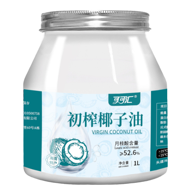 椰子油食用1000ml冷压初榨海南