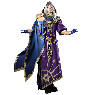 复刻重工面包家cosplay王者荣耀明世隐占星师游戏cos假发农药全套