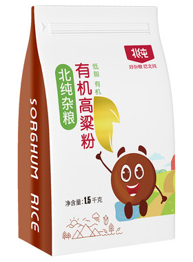 北纯有机高粱粉1.5kg农家无添加