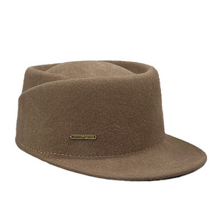 2023新款羊毛呢礼帽女秋冬毡帽英伦棒球帽出游逛街显脸小马术帽子