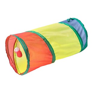 逗猫棒猫玩具自嗨解闷神器猫隧道小猫咪迷宫通道钻洞猫窝宠物用品