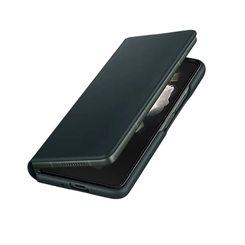 三星ZFold3真皮翻盖支架保护套