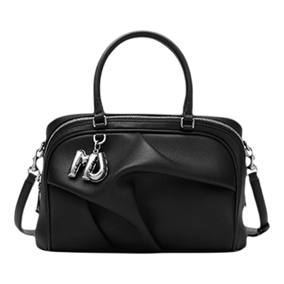 【七夕礼物】MARC JACOBS/莫杰 WAVE 中号羊皮波浪设计斜挎手提包