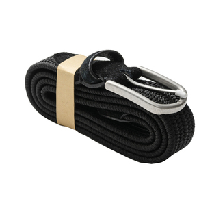 79欧 少见好货 男士商务休闲弹力不勒腰电镀合金扣头立体编织腰带