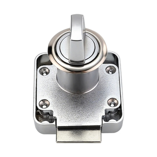 无钥匙旋钮抽屉锁通用家具衣柜门锁办公柜抽斗锁家用储物鞋柜子锁