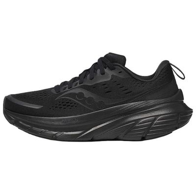 Saucony Guide 18 舒适柔软防滑耐磨 低帮 休闲跑步鞋 女款 黑色