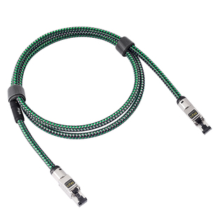 Mps发烧HiFi高速6N单晶铜CAT8八类网线转音频网络线传输连接音响