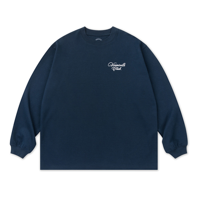 VMCL模糊幻影宽松长袖TEE恤男女