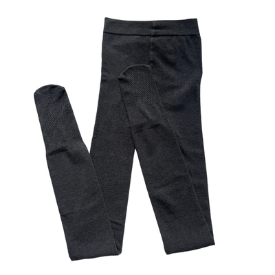 2025秋冬竖纹灰色显瘦打底连裤袜