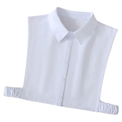 纯色加大假领经典百搭假领子