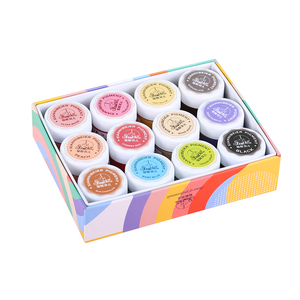 仙妮人偶彩绘色粉套装 翻糖人偶糖牌公仔上妆糖霜饼干上色原料