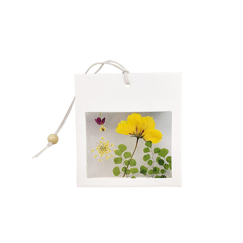 24节气镂空书签干花diy材料包手工自制创意植物标本压花书签成品