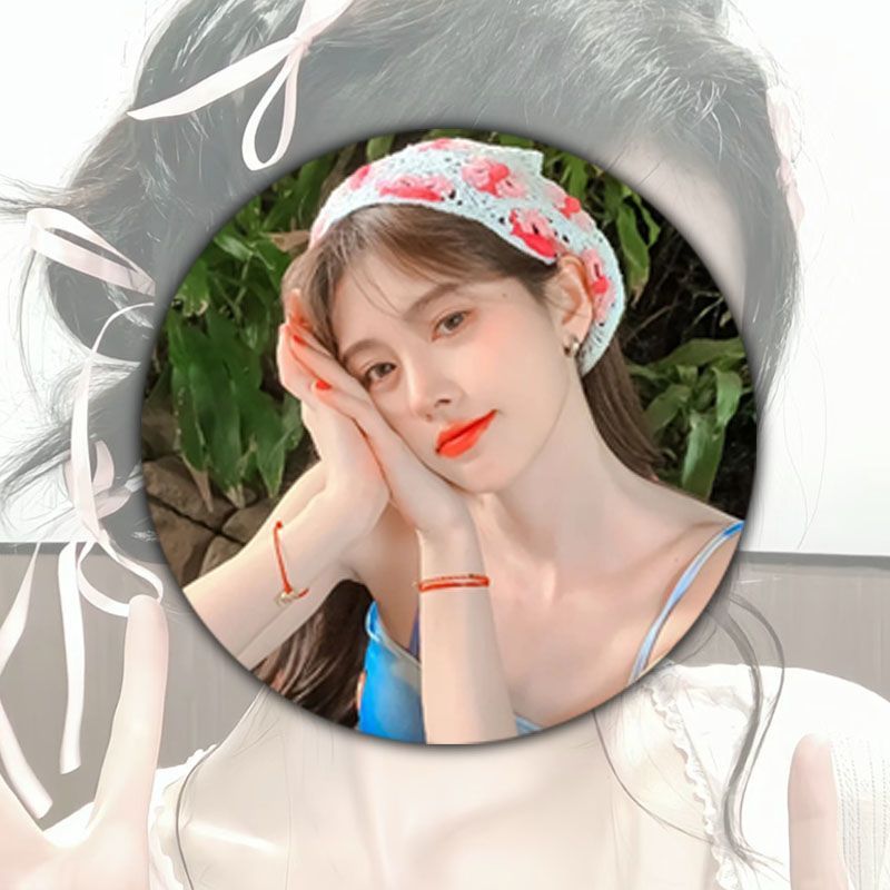 飞哥精品自制鞠婧祎明星周边徽章吧唧胸章亮膜书包挂件饰品礼物
