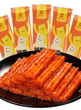 思乡山裤带大面筋辣条小零食