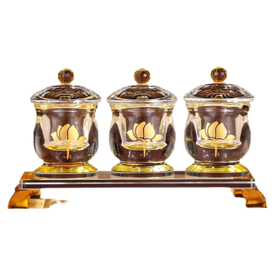 水晶供杯家用供佛水杯