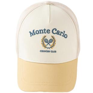 戴维贝拉儿童帽子2025秋装新款男童运动棒球帽女童中大童鸭舌帽