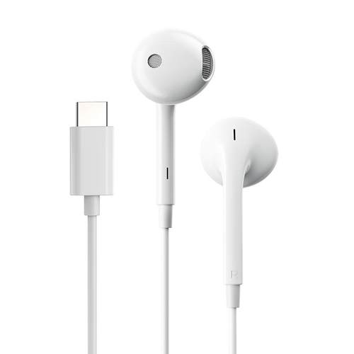 漫步者有线耳机typec接口半入耳式带麦k歌高音质降噪手机圆孔带线