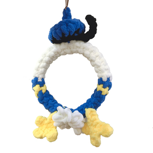 蜜袋鼯攀爬玩具秋千绳松鼠金丝熊龙猫蜜袋鼬宠物笼挂件可爱装饰物