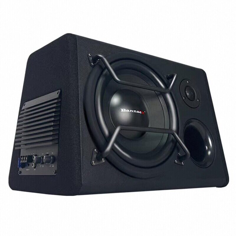 汽车音响车载货车12V24V10寸带高音超重低音炮大功率喇叭有源改装