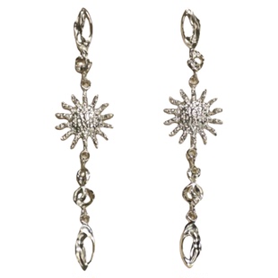 逐日耳坠小众原创设计2025新款小众复古气质长款精致耳饰女