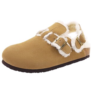 UBZ 2026年感恩回馈加绒勃肯拖鞋女一脚蹬德训鞋福利断码清仓女鞋